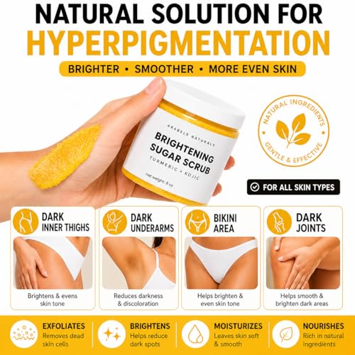 Turmeric & Kojic Acid Sugar Scrub