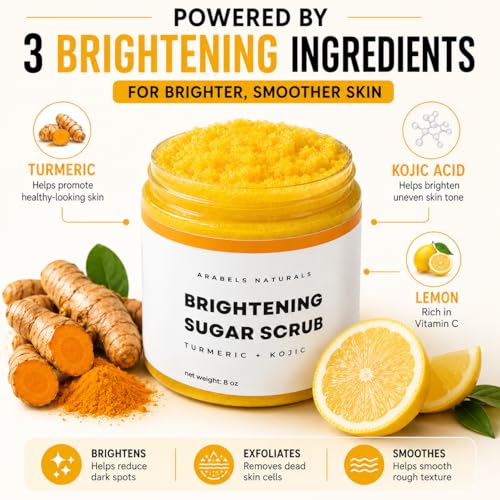 Turmeric & Kojic Acid Sugar Scrub