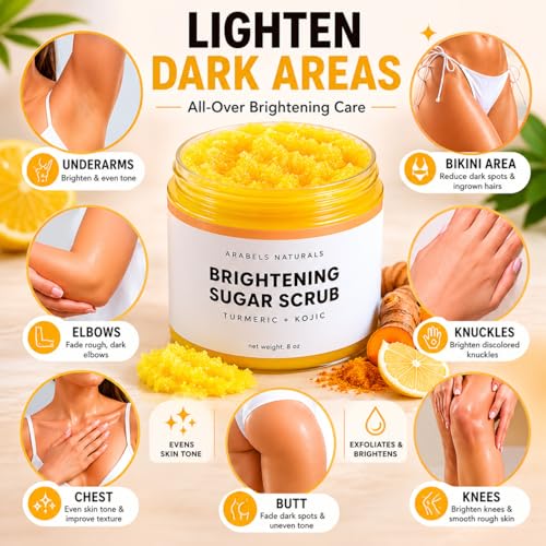 Turmeric & Kojic Acid Sugar Scrub