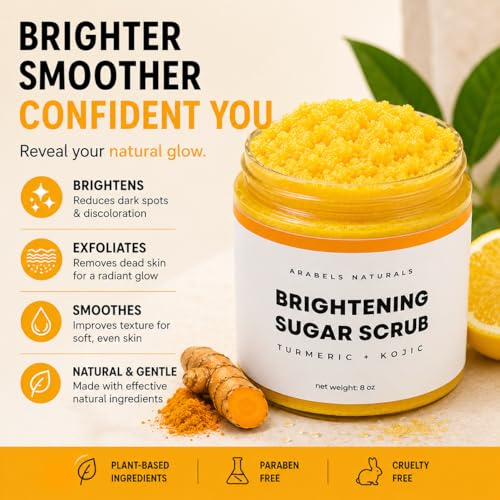 Turmeric & Kojic Acid Sugar Scrub
