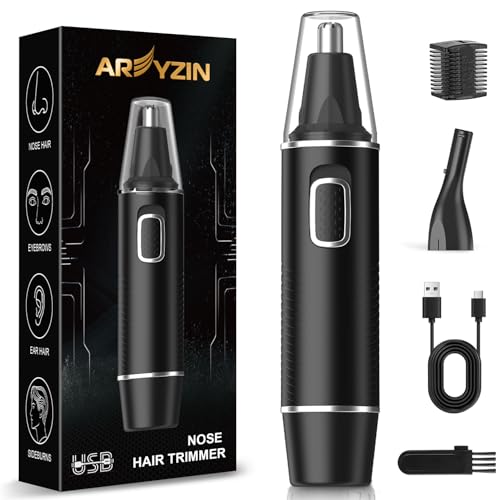 Rechargeable Nose Hair Trimmer for Men