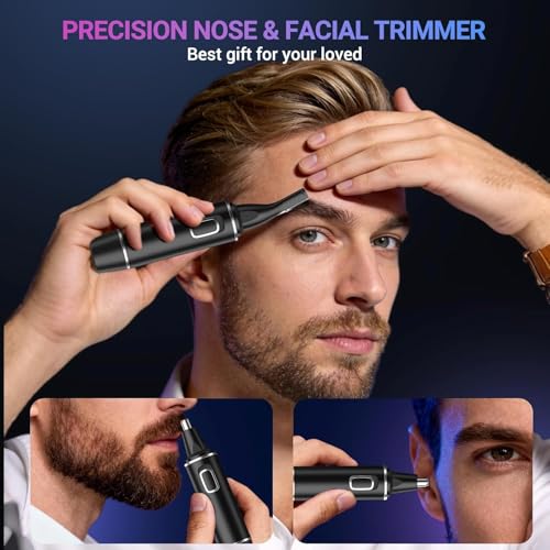 Rechargeable Nose Hair Trimmer for Men