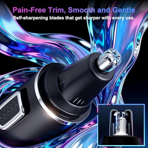 Rechargeable Nose Hair Trimmer for Men
