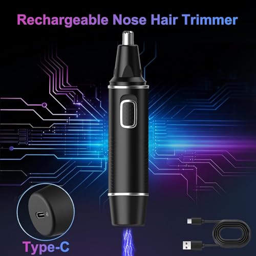 Rechargeable Nose Hair Trimmer for Men