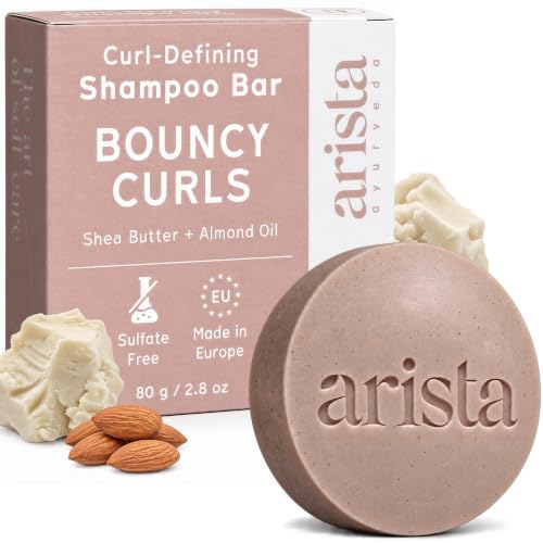 Shampoo Bar with Curly Hair Sweet Almond Oil