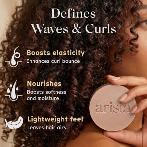 Shampoo Bar with Curly Hair Sweet Almond Oil