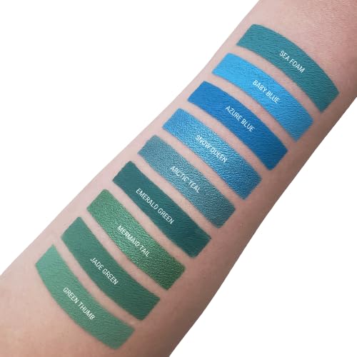 Metallic Liquid Lipstick | Smudge and Transfer Proof, Bright Blue Lip Color with Shimmery Finish, Vegan, Cruelty-free, Long Wear, Paraben and Gluten Free (Snow Queen)