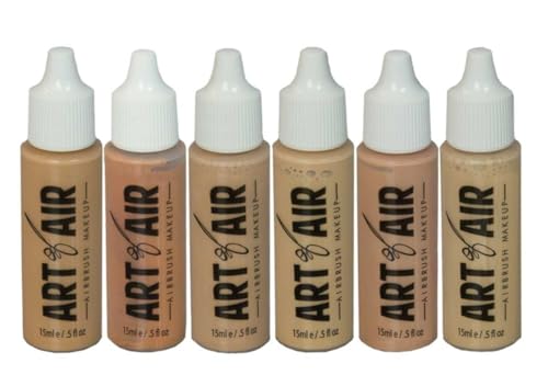 Professional Airbrush Cosmetic Makeup System Fair to Medium