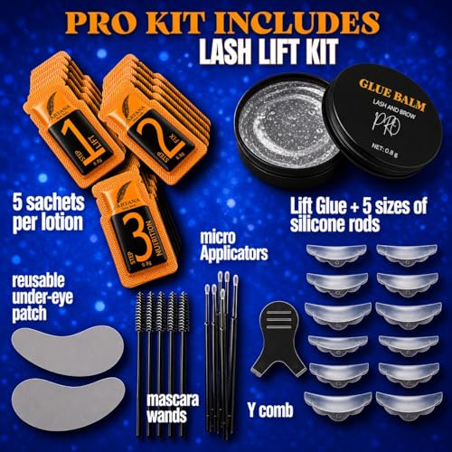 Lash Lift Kit Pro Series with Glue Balm