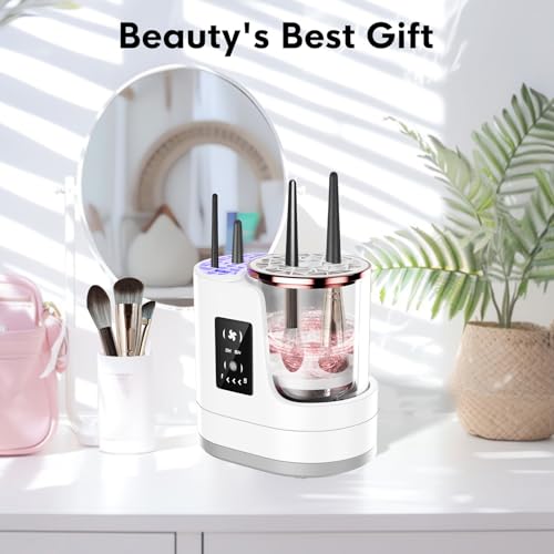 3 in 1 Automatic Makeup Brush Cleaner with Dryer