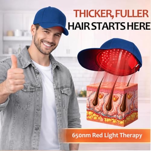 LLLT Laser Hair Growth Cap 650nm Red Light Therapy