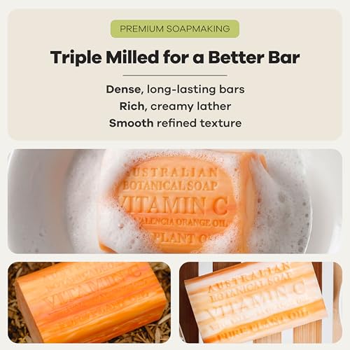 Valencia Orange Soap Bars, 6.6 oz., Pack of 8