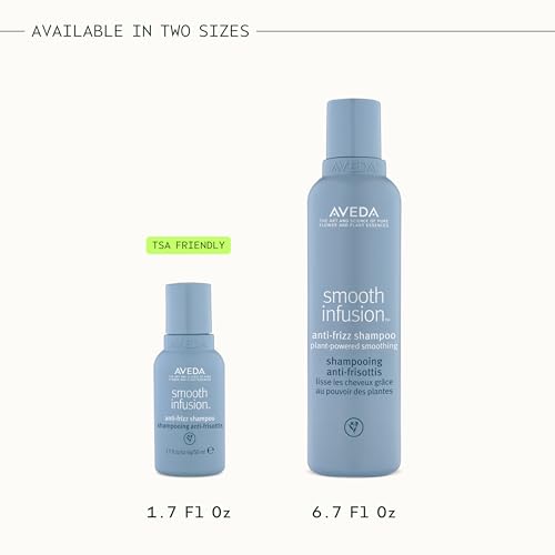 Smooth Infusion Anti-Frizz Shampoo | Smoothing Shampoo | Frizz Control | Protects Against Humidity | Silicone Free | for Medium and Thick Hair | 95% Naturally Derived*, 6.7 F