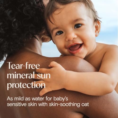 Continuous Protection Zinc Oxide SPF 50 Sunscreen for Babies with Sensitive Skin