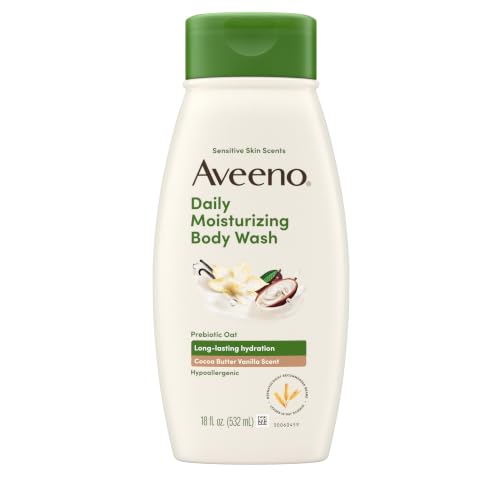 Daily Moisturizing Body Wash, Cocoa Butter Vanilla, 18 fl. oz