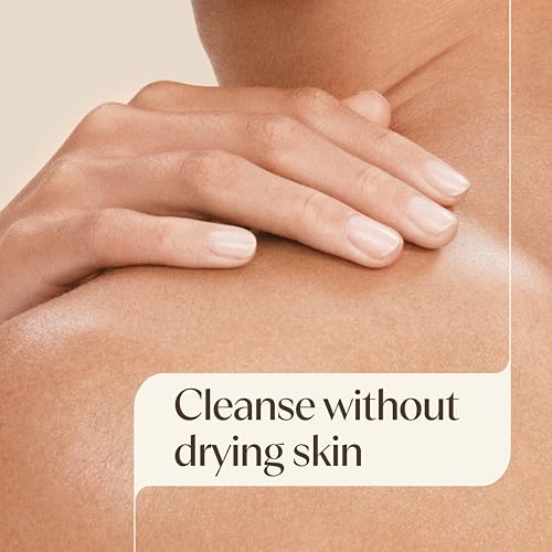 Daily Moisturizing Body Wash for Normal to Dry Skin, Sensitive Formula with Prebiotic Oat, Gently Cleanses Dry Skin, Lightly Scented Body Wash for Women and Men, Value Size