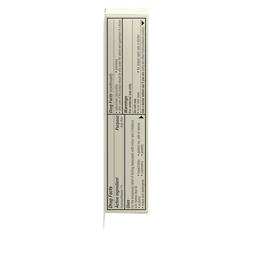 Maximum Strength 1% Hydrocortisone Anti-Itch Cream, Triple Oat