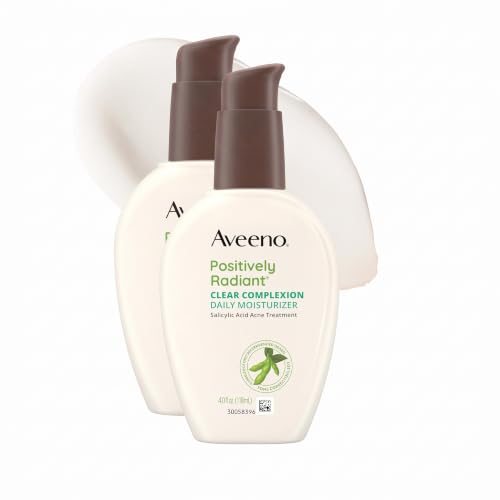 Positively Radiant Clear Complexion & Acne Facial Moisturizer with Soy