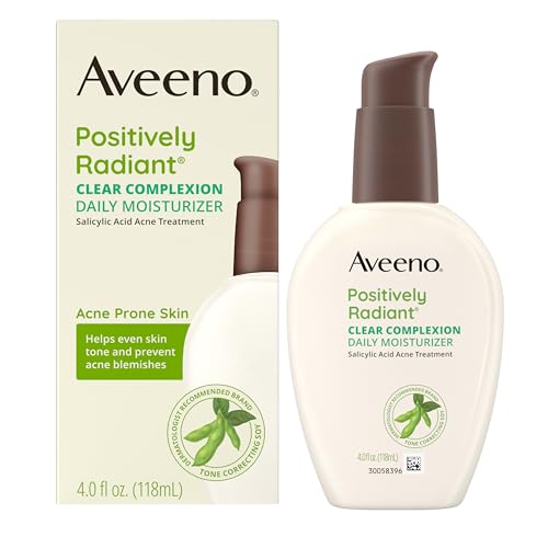 Positively Radiant Clear Complexion & Acne Facial Moisturizer with Soy