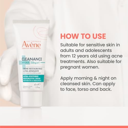 Avène Cleanance HYDRA Soothing Restorative Face Cream