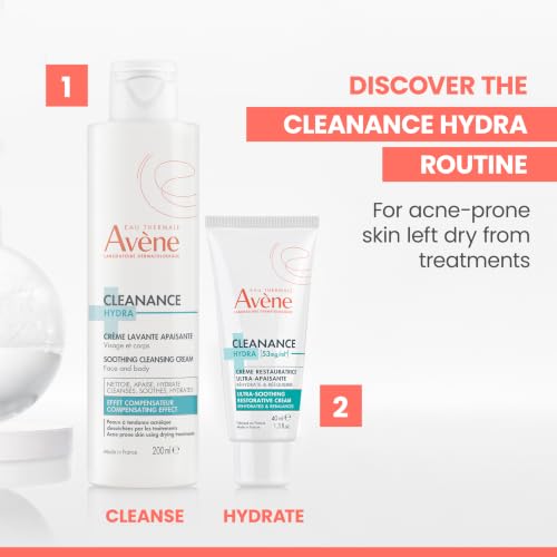 Avène Cleanance HYDRA Soothing Restorative Face Cream