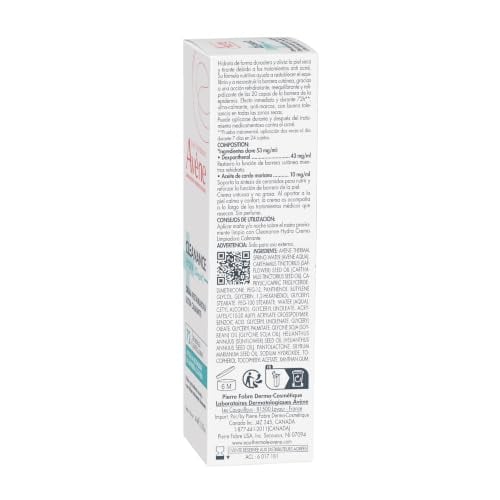 Avène Cleanance HYDRA Soothing Restorative Face Cream