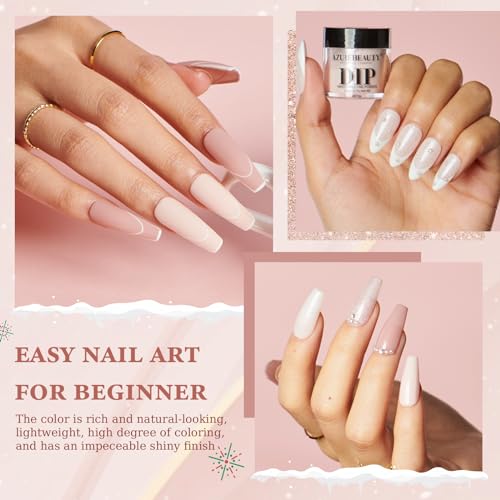 Dip Powder Nail Kit 4 Colors Nude