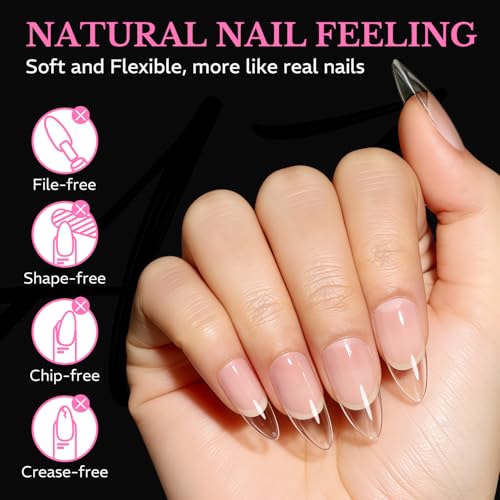 Medium Almond Nail Tips