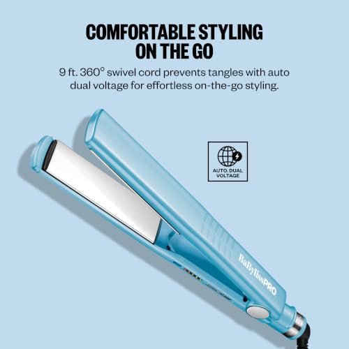 Nano Titanium Dual Ionic Flat Iron 1.25-Inch