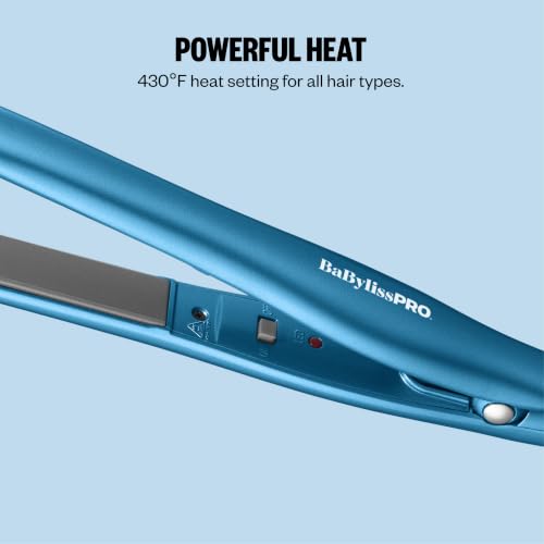 The Ultra-Sleek Mini Hair Straightener Dual Voltage 3/4 inch