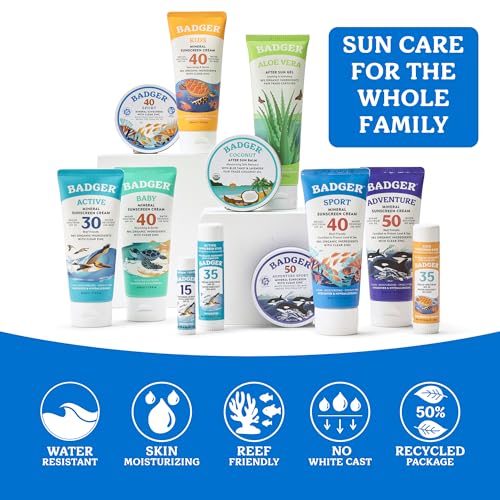 Sport Mineral Sunscreen SPF 40 Reef Safe