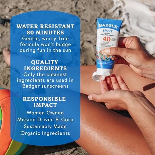 Sport Mineral Sunscreen SPF 40 Reef Safe