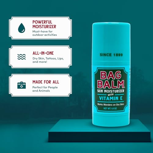 Original Skin Moisturizer Stick with Vitamin E - Hydrating & Soothing Balm for Dry Skin