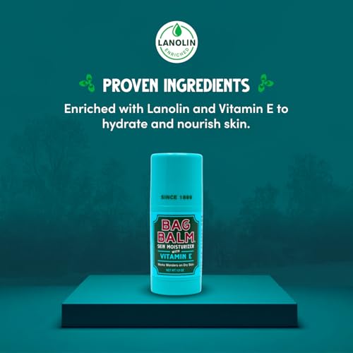 Original Skin Moisturizer Stick with Vitamin E - Hydrating & Soothing Balm for Dry Skin