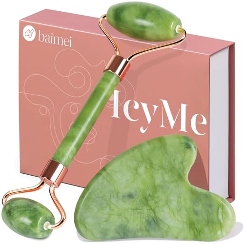 IcyMe Jade and Gua Sha Set