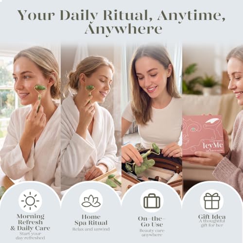 IcyMe Jade and Gua Sha Set