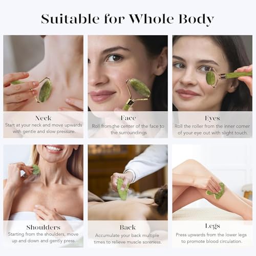 IcyMe Jade and Gua Sha Set