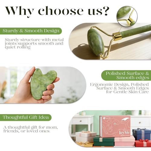 IcyMe Jade and Gua Sha Set