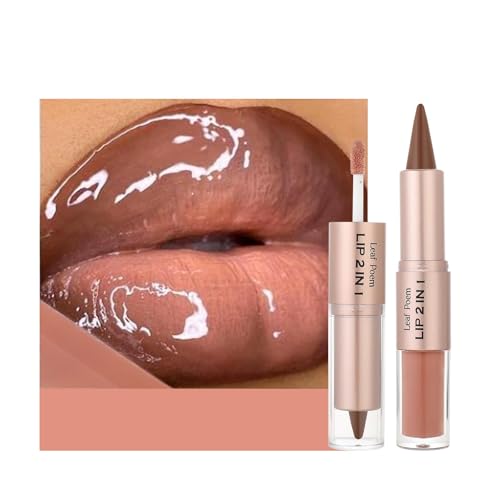 2-in-1 Double-Ended Matte Lip Liner & Lip Gloss Duo