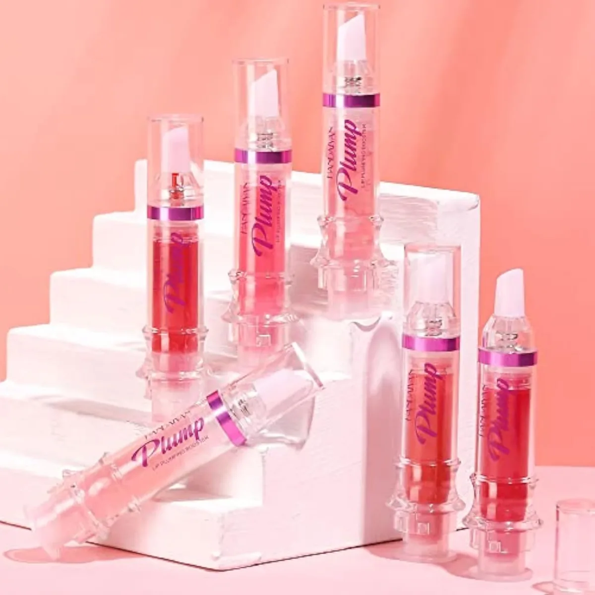Plumping Lip Oil With Chili Extract - Fuller Lips Instantly! Ultra-Hydrating & Nourishing, Glossy Finish Lip Glow Oil, Lip Plumping Booster Plump, Smooth, and Define Y
