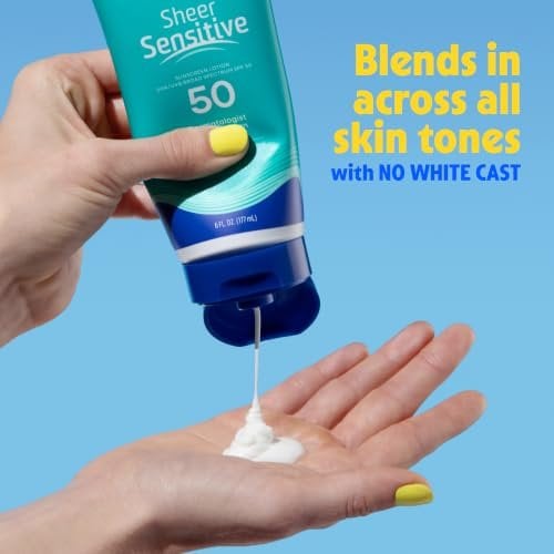Sheer Sensitive Sunscreen Lotion SPF 50