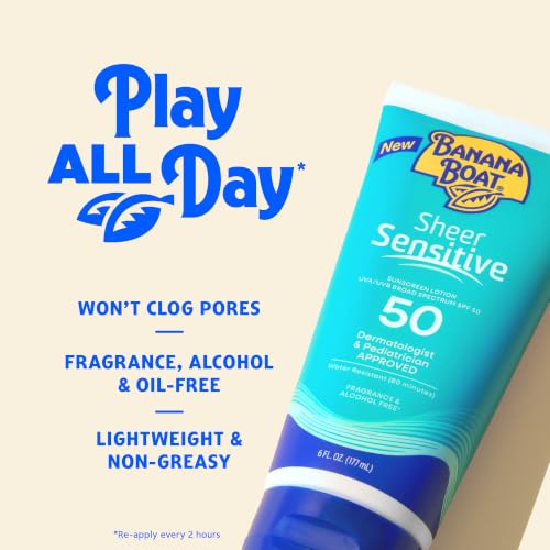 Sheer Sensitive Sunscreen Lotion SPF 50