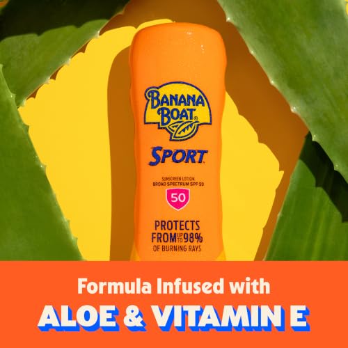 Sport SPF 50 Sunscreen Lotion, Family Size, 12 Fl Oz