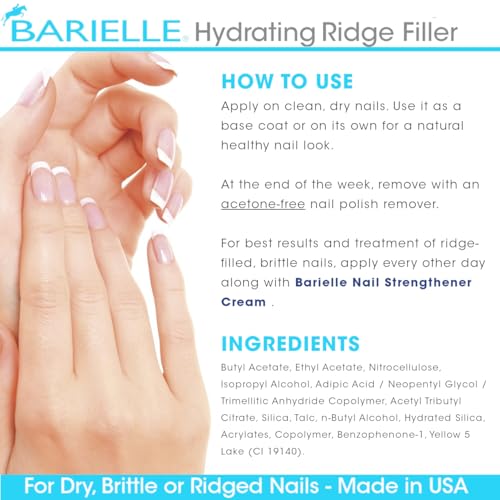 Hydrating Ridge Filler for Dry Brittle Ridged Nails