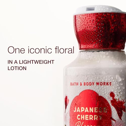 Japanese Cherry Blossom Body Lotion, Lightweight Daily Moisturizer with
