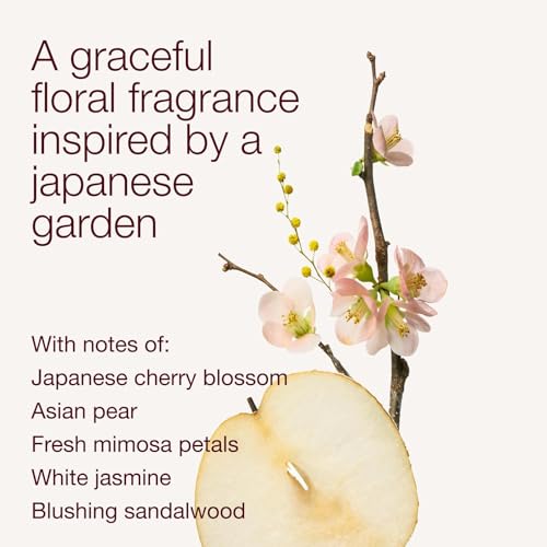 Japanese Cherry Blossom Body Lotion, Lightweight Daily Moisturizer with