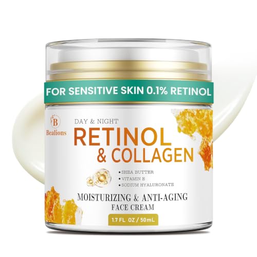 Retinol Cream for Face Anti Aging: Wrinkle Cream for Face Neck