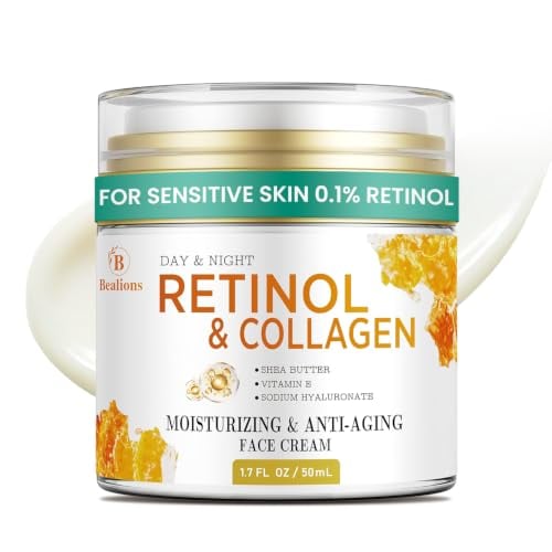 Retinol Cream for Face Anti Aging: Wrinkle Cream for Face Neck