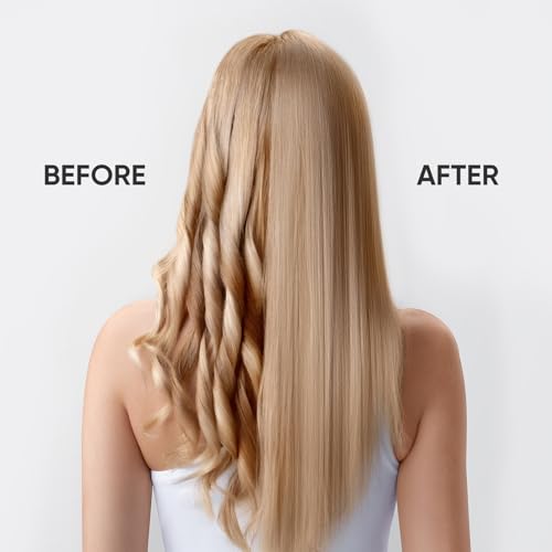 Steam Hair Straightener 25ml Tank Argan Oil Ceramic Plates