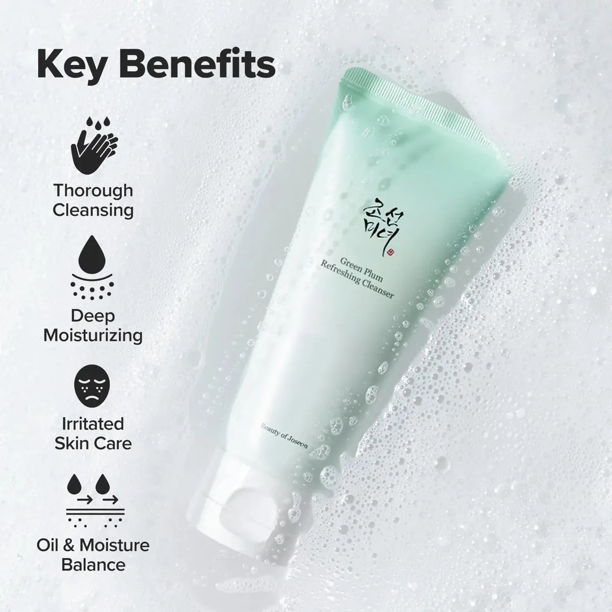 Green Plum Refreshing Cleanser Gel for All Skin Types